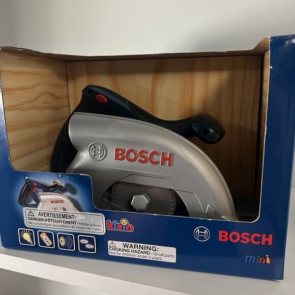 Bosch Circular Saw Premium Toy Mini Tool Theo Klein Pretend Play Lights Sound - Picture 3 of 6